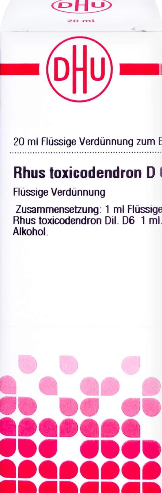 Dhu Rhus Toxicodendron D6 Dilution 20 ml