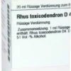 Dhu Rhus Toxicodendron D4 Dilution