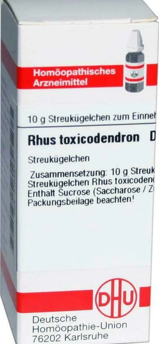 Dhu Rhus Toxicodendron D30 10 G Globuli