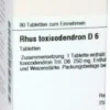 Dhu Rhus Toxicodendron D6 80 Tabletten