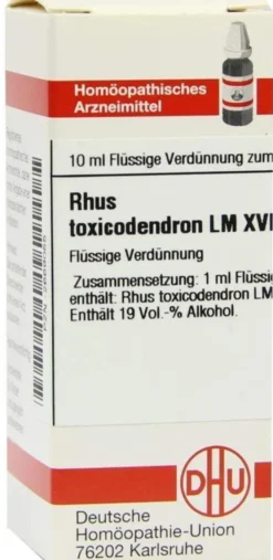 Dhu Rhus Toxicodendron Lm Xviii