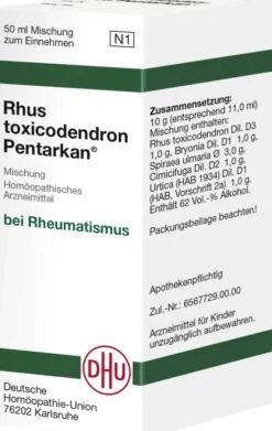 Dhu Rhus Toxicodendron Pentarkan 50 ml Liqiudum