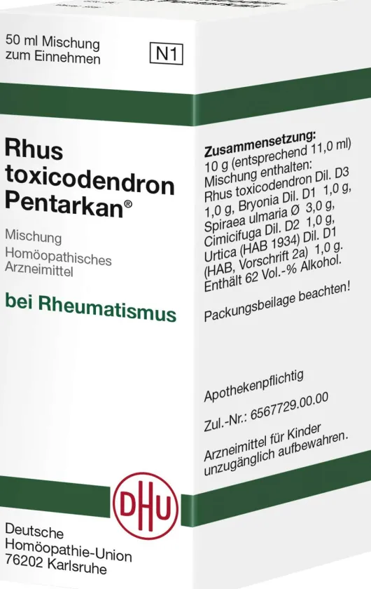 Dhu Rhus Toxicodendron Pentarkan 50 ml Liqiudum