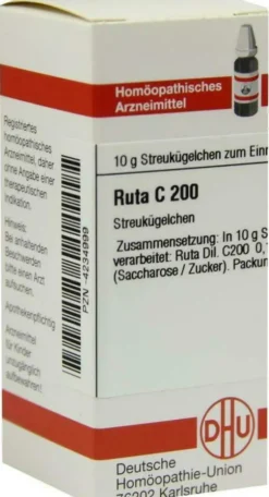 Dhu Ruta C200 10 G Globuli
