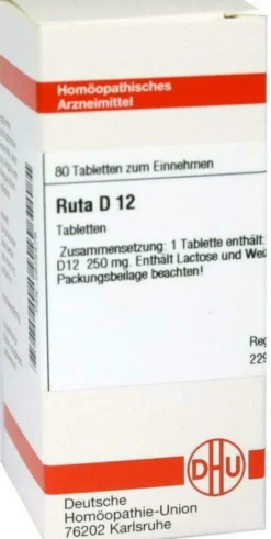 Dhu Ruta D12 80 Tabletten