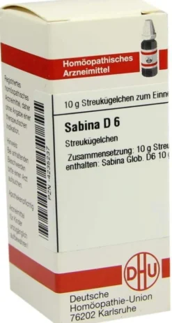 Dhu Sabina D6 Globuli