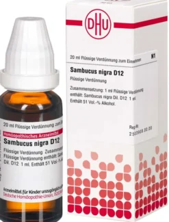 Dhu Sambucus Nigra D12 Dilution
