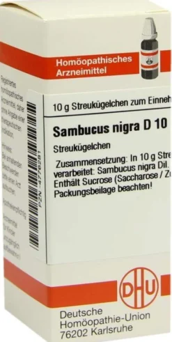 Dhu Sambucus Nigra D10 Globuli