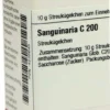 Dhu Sanguinaria C200 10 G Globuli