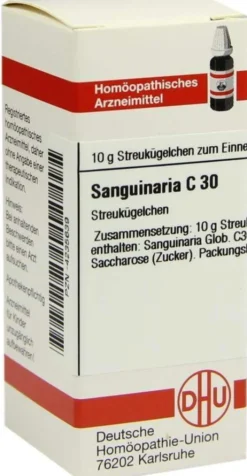Dhu Sanguinaria C30 Globuli