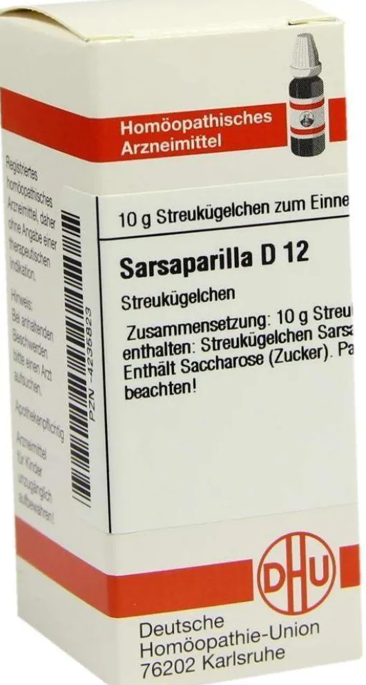 Dhu Sarsaparilla D12 10 G Globuli