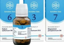 DHU Schüßler-Salze Kur mit dem Mineralsalz des Immunsystems Nr. 3+6+7 3 x 200 Tabletten