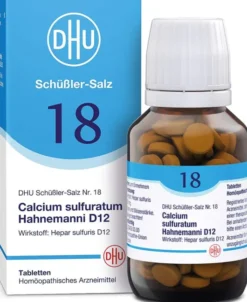 Dhu Schüßler-Salz Nr. 18 Calcium Sulfuratum D12 200 Tabletten