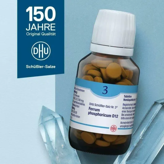Dhu Schüßler-Salz Nr. 3 Ferrum Phosphoricum D12 900 Tabletten
