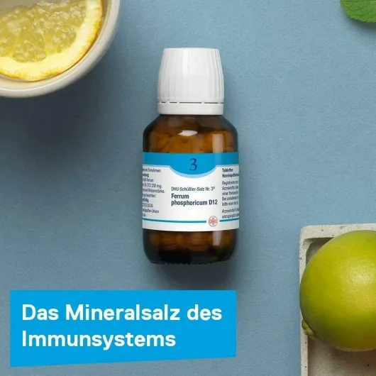 Dhu Schüßler-Salz Nr. 3 Ferrum Phosphoricum D12 900 Tabletten