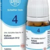 Dhu Schüßler-Salz Nr. 4 Kalium Chloratum D12 80 Tabletten