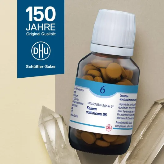 Dhu Schüßler-Salz Nr. 6 Kalium Sulfuricum D6 900 Tabletten