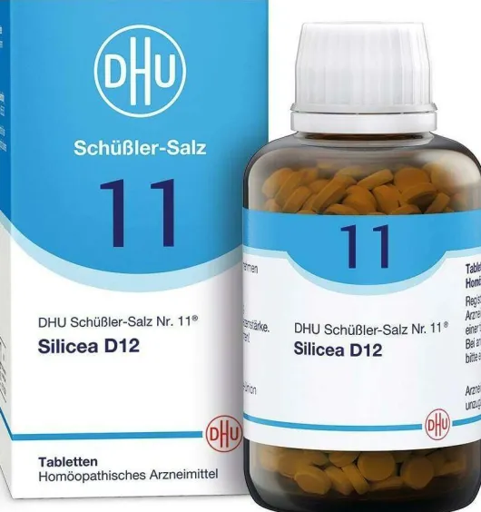 Dhu Schüßler-Salz Nr. 11 Silicea D12 900 Tabletten