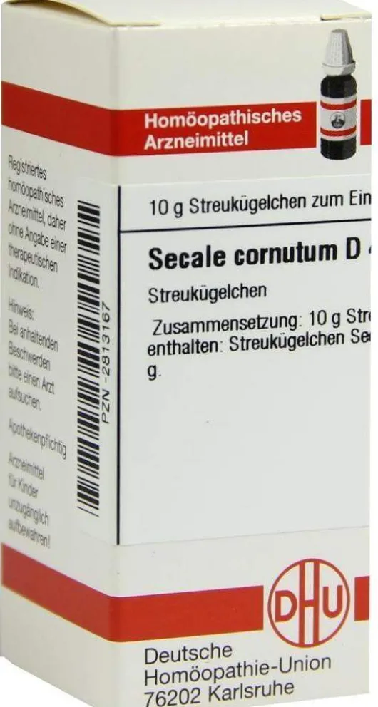 Dhu Secale Cornutum D4 10 G Globuli