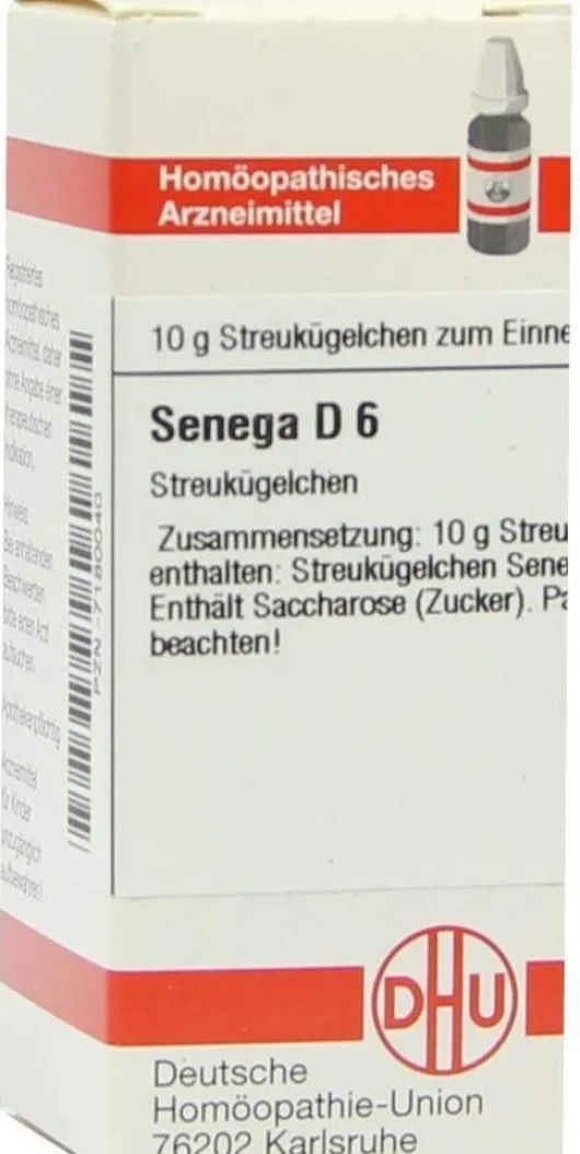 Dhu Senega D6 10 G Globuli