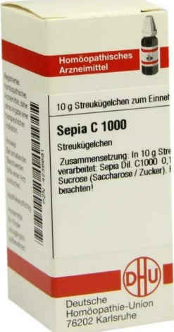 Dhu Sepia C1000 10 G Globuli
