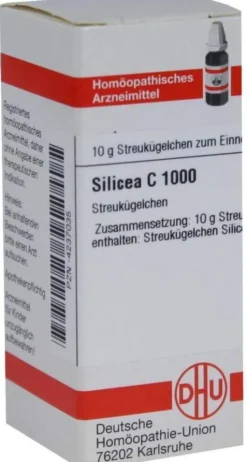 Dhu Silicea C1000 10 G Globuli