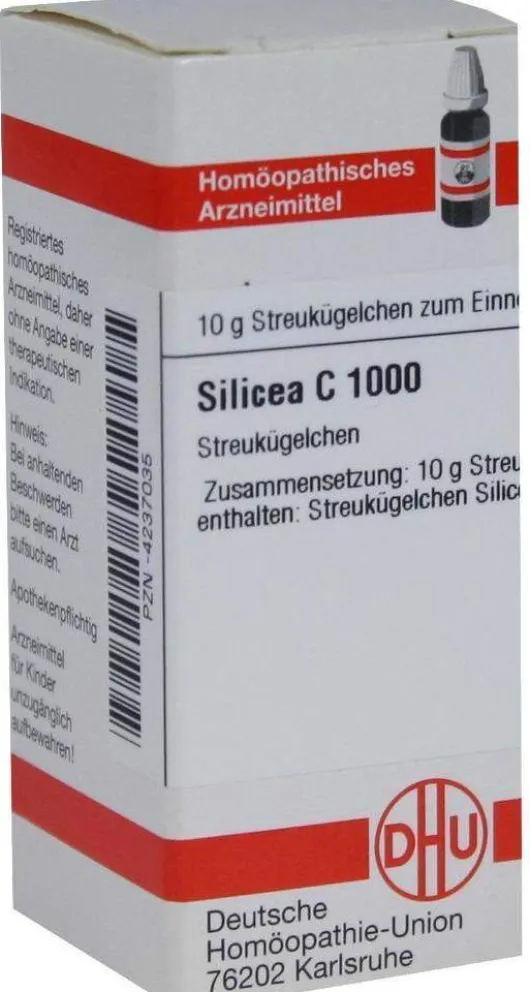 Dhu Silicea C1000 10 G Globuli