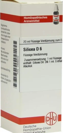 Dhu Silicea D6 20 ml Dilution