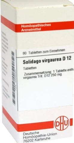 Dhu Solidago Virgaurea D12 80 Tabletten