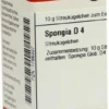 Dhu Spongia D4 10 G Globuli