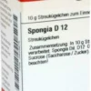 Dhu Spongia D12 10 G Globuli