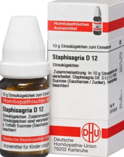 Dhu Staphisagria D12 10 G Globuli