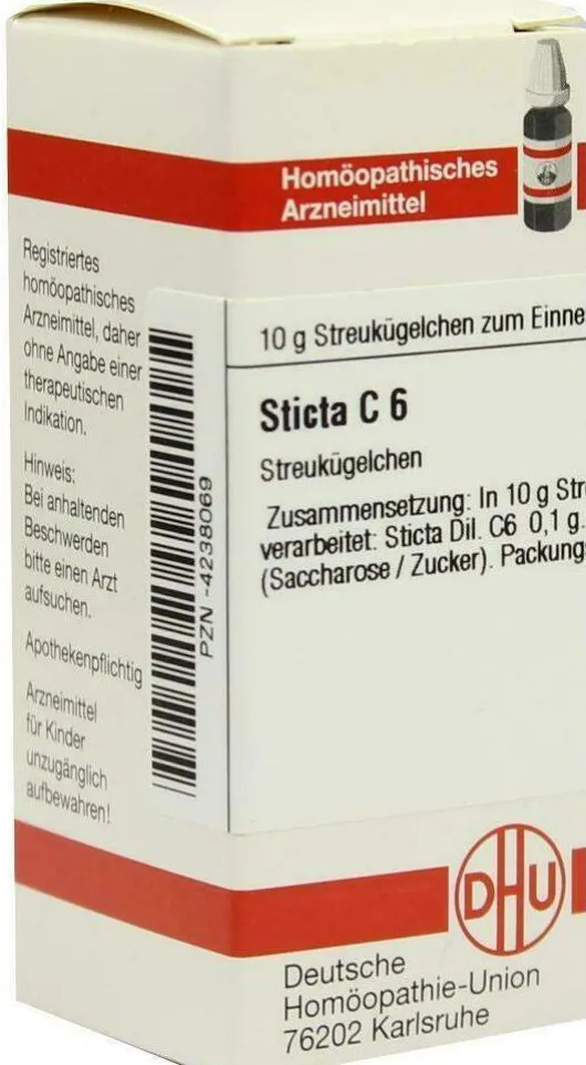 Dhu Sticta C6 10 G Globuli