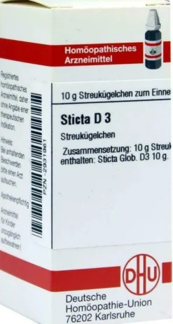 Dhu Sticta D3 10 G Globuli
