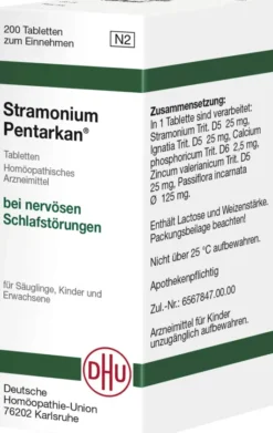 Dhu Stramonium Pentarkan Tabletten