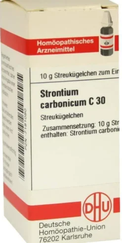 Dhu Strontium Carbonicum C30 10 G Globuli