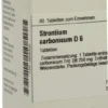 Dhu Strontium Carbonicum D6 80 Tabletten