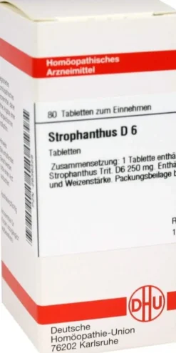 Dhu Strophanthus D6 80 Tabletten