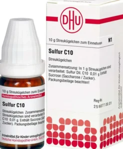 Dhu Sulfur C10 10 G Globuli