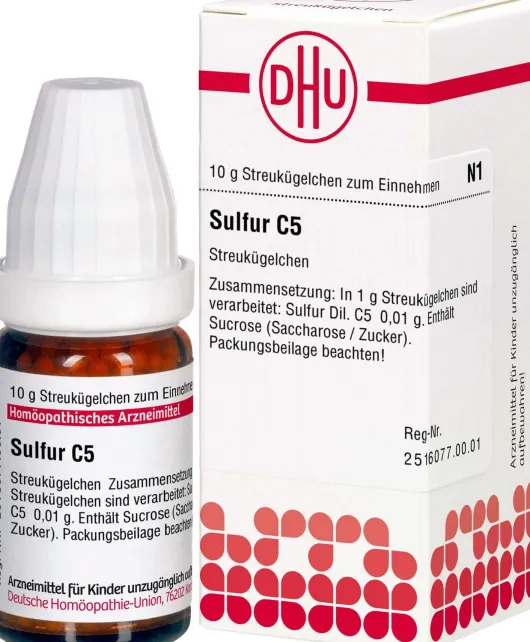 Dhu Sulfur C5 10 G Globuli