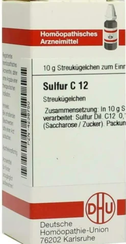 Dhu Sulfur C12 10 G Globuli