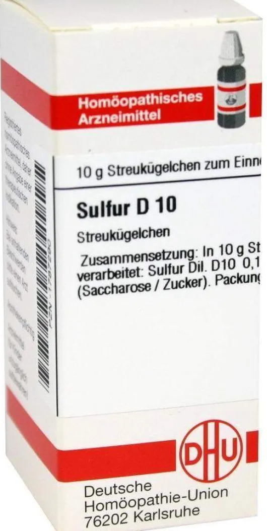 Dhu Sulfur D10 10 G Globuli