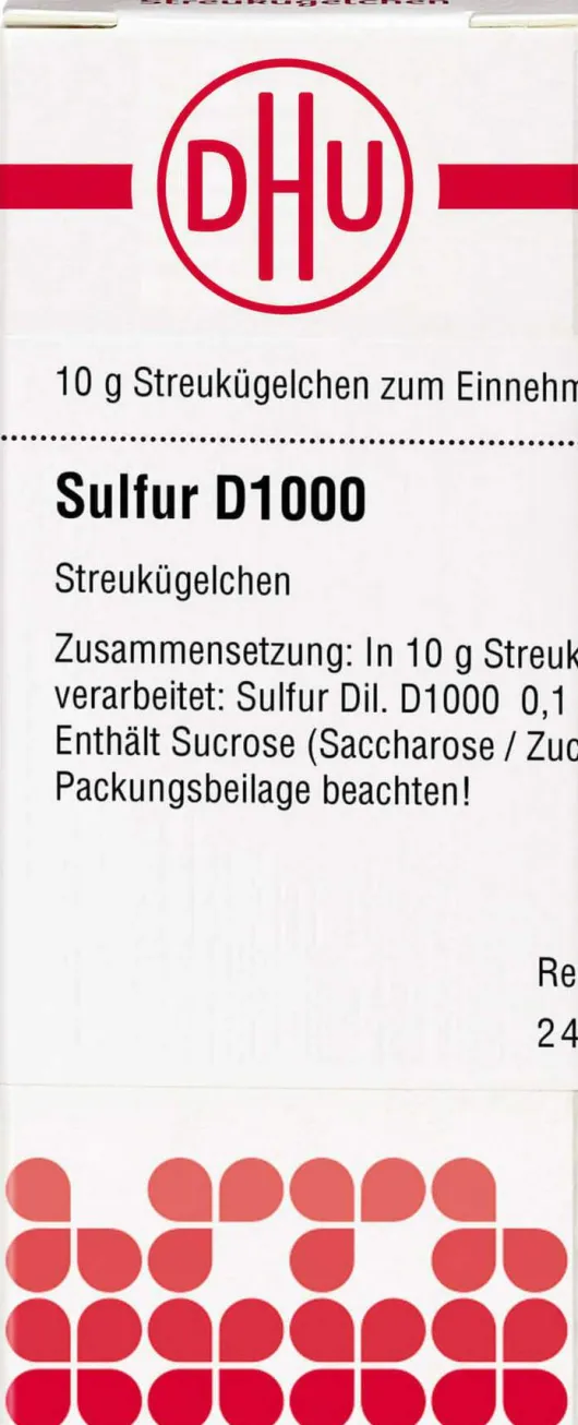 Dhu Sulfur D1000 Globuli 10 G