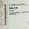Dhu Sulfur D30 80 Tabletten