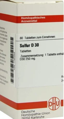 Dhu Sulfur D30 80 Tabletten