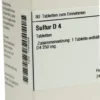 Dhu Sulfur D4 Tabletten 80 Tabletten