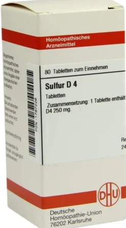 Dhu Sulfur D4 Tabletten 80 Tabletten