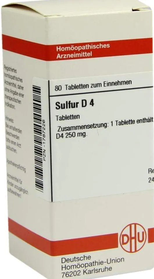 Dhu Sulfur D4 Tabletten 80 Tabletten
