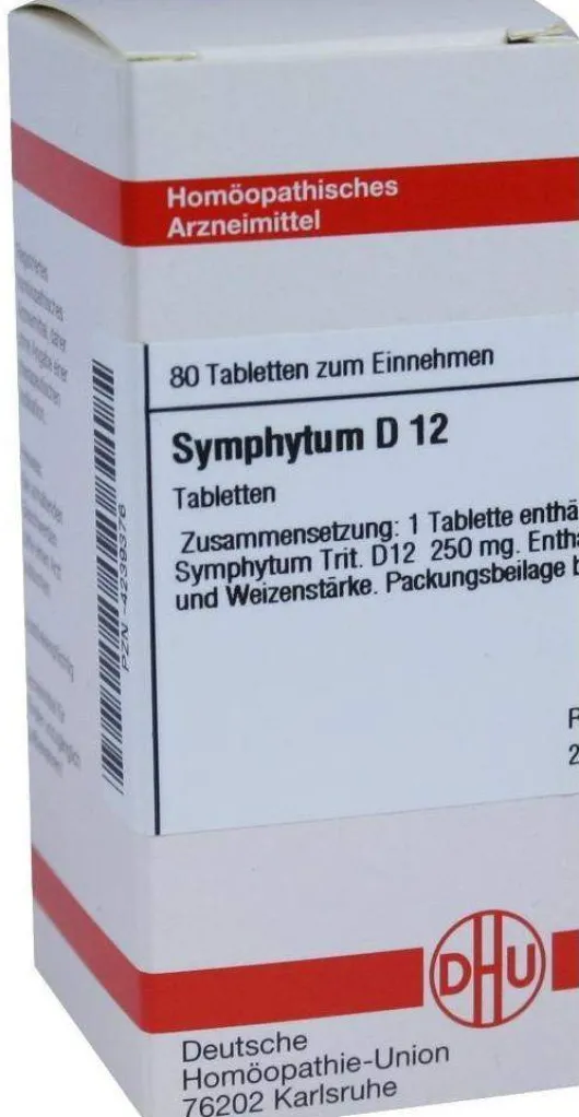 Dhu Symphytum D12 80 Tabletten