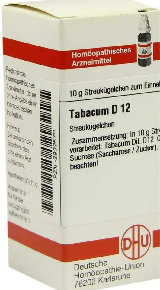Dhu Tabacum D12 10 G Globuli